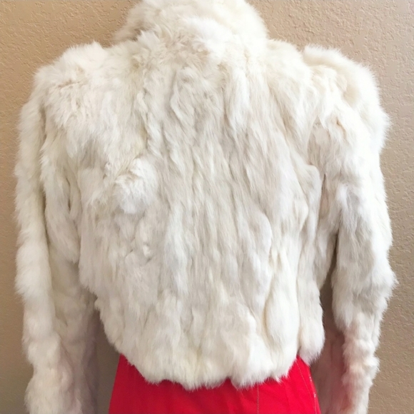 Bebe Rabbit Fur Coat - Picture 2 of 4